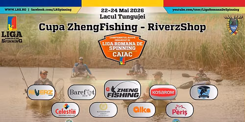 Etapa 1 LRS Caiac - Cupa ZhengFishing - RiverzShop
