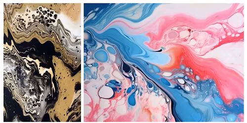 Broussard's Art Class: Acrylic Paint Pour