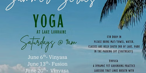 Yoga Summer Series with Cassie 