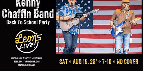 Kenny Chaffin Band at Leon's Live