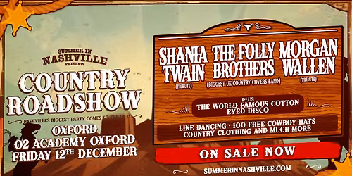 Country Roadshow - Oxford