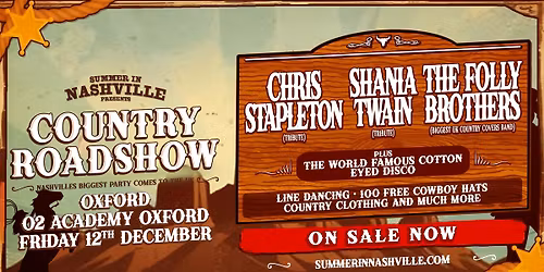 Country Roadshow - Oxford