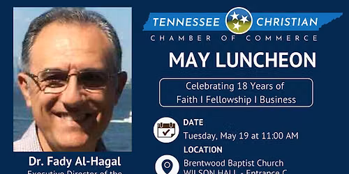 May Luncheon | Tennessee Christian Chamber of Commerce