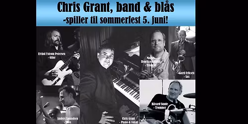 Chris Grant - Band & bl\u00e5s \/\/ Cafe Magenta
