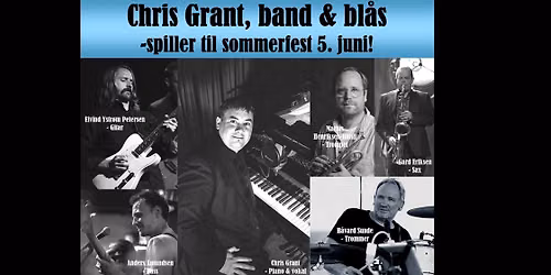 Chris Grant - Band & bl\u00e5s \/\/ Cafe Magenta