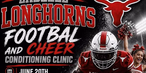Join the LaBelle Longhorns Football & Cheer Conditioning Clinic