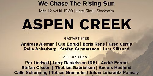 ASPEN CREEK releasekonsert