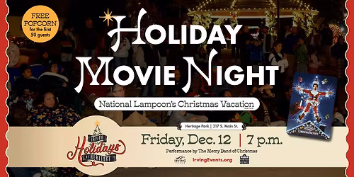 Holidays at Heritage: Live Music & Movie Night
