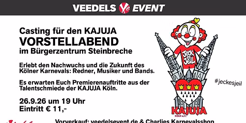Casting für den KAJUJA-Vorstellabend