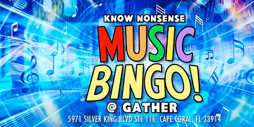 Music Bingo @ Gather!