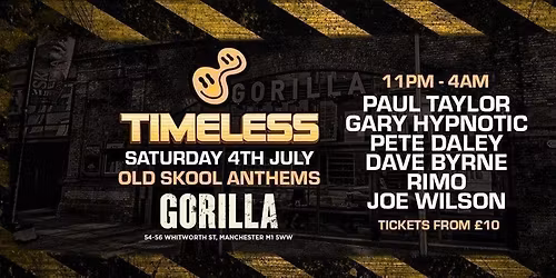 TIMELESS -  OLDSKOOL ANTHEMS