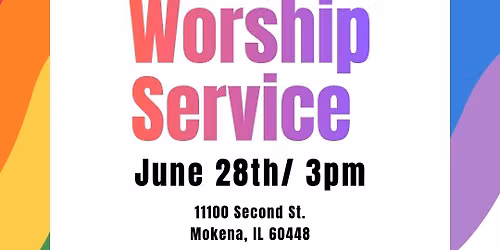 Pride Worship Service 
