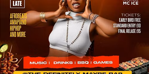 BBQ PARTY LIVE IN BOLTON - Mon 6th  April 2026.