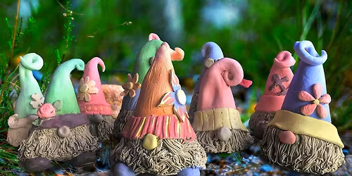 Kid Ticket: Make and Paint Garden Gnomes @ Purpose Brewing!