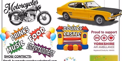 Hunmanby Car Show and Family Fun day 