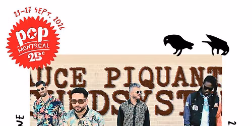 Sauce Piquante Soundsystem + Mighty Sampson + Pimenta Boreal