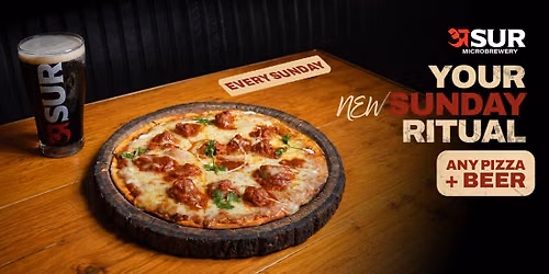 Your New Sunday Ritual: Pizza & Beer