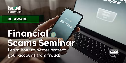 Be Aware: Financial Scams Seminar