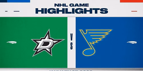 Dallas Stars vs. St. Louis Blues