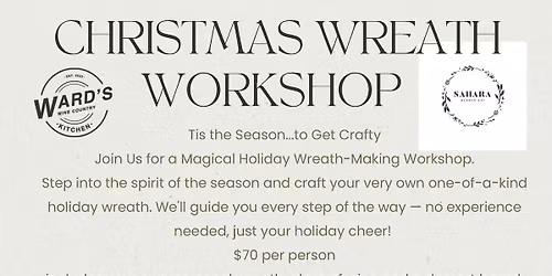 Magical Holiday Wreath-Making Workshop
