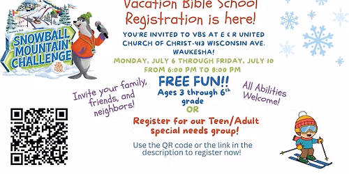 Snowball Mountain Challenge VBS
