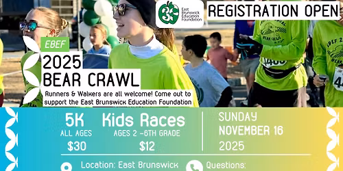 2025 EBEF Bear Crawl
