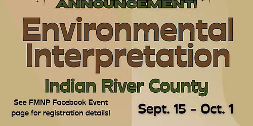 Environmental Interpretation - In-Person - Indian River Co.