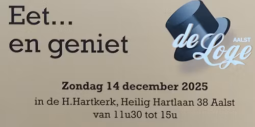 Eet...en geniet met De Loge 