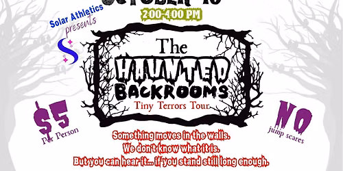 Tiny Terrors Tour - The Haunted Backrooms - a Nightmare Before Halloween Production