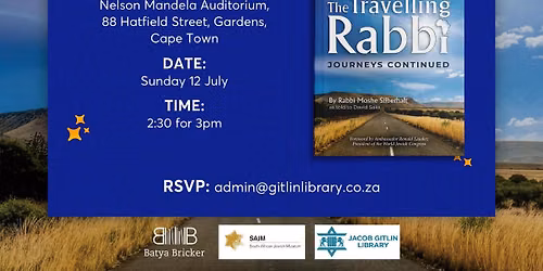 BOOK LAUNCH | The Travelling Rabbi: Journeys Continued