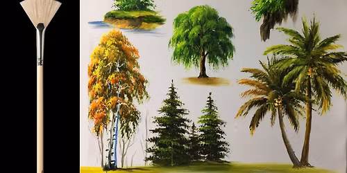 Happy Little Trees (Learn to Paint Class #2)