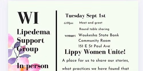 SE Wisconsin Lipedema Support Group