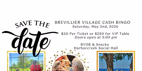 CA$H BINGO - Brevillier Village