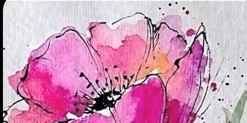 Beginners Watercolour Flowers Garstang Arts Centre