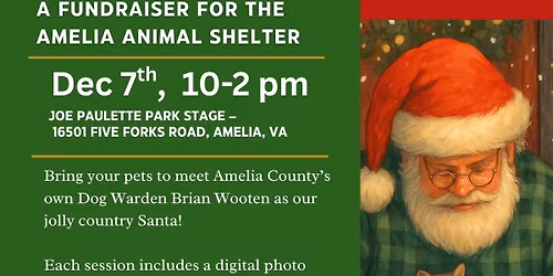 Santa Paws photo shoot