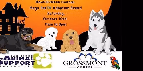 \ud83d\udc3e\ud83c\udf83Howl-O-Ween Hounds Mega Pet\u2122\ufe0f Adoption Event\ud83c\udf83\ud83d\udc3e