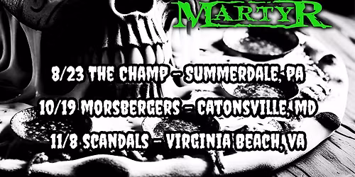 FeltSideOut\/Burn the Martyr\/Deceitful Past @ Scandals