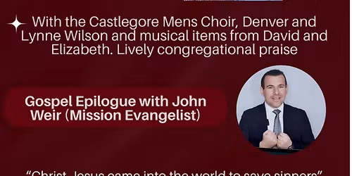 Shankill needs a Saviour - Mission Praise Night