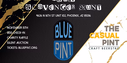 Adult Scavenger Hunt + Charity Raffle
