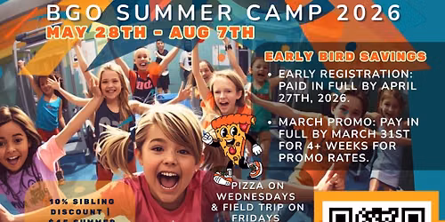 EXTREME BGO SUMMER CAMP 2026