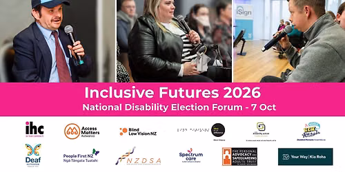 Inclusive Futures - National Disability Election Forum 2026