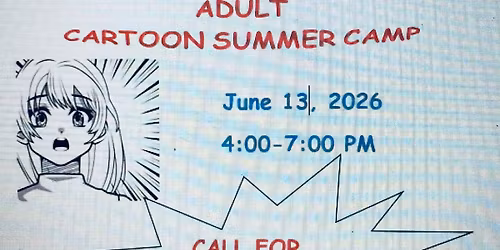 Adult Cartooning Camp 