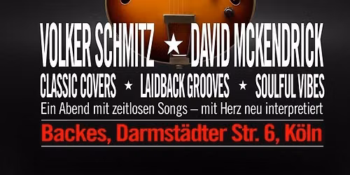 Volker Schmitz & David McKendrick