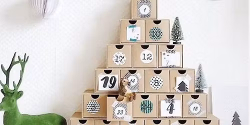 Atelier Cartonnage - calendrier de l'Avent