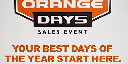 Orange Days Sales Event
