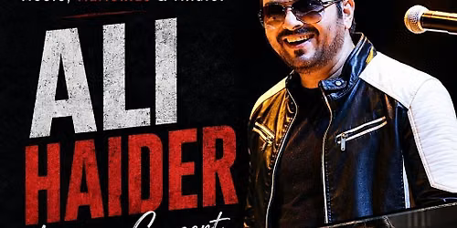 Ali Haider Live in Concert