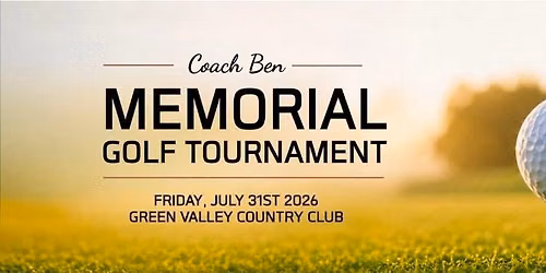 Coach Ben Benevides Memorial Golf Tournament