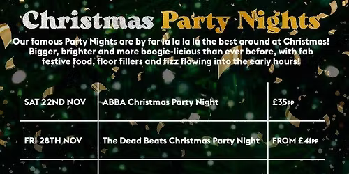 NOCHES DE SALSA CHRISTMAS PARTY NIGHT.