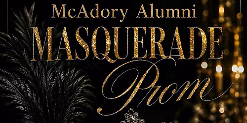 McAdory Alumni Masquerade Prom 2026