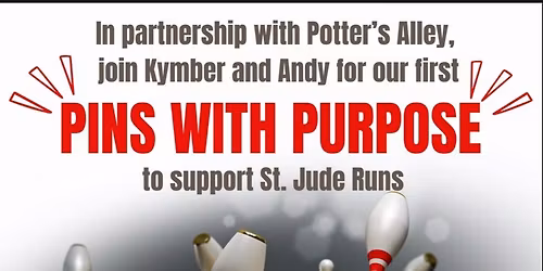 Andy and Kymber's bowling tournament for St. Jude Runs!